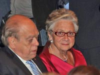 Jordi Pujol y Marta Ferrusola