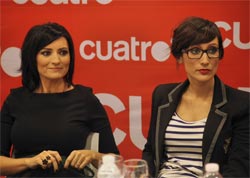 Silvia Abril y Ana Morgade