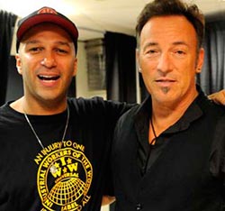Tom Morello y Bruce Springsteen