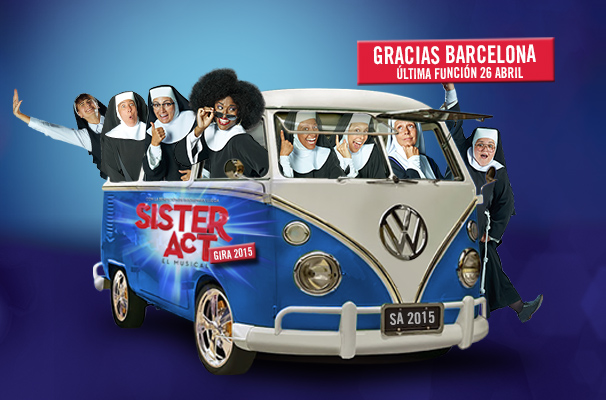 'Sister Act', última función en Barcelona